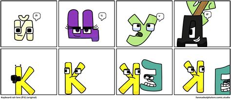 Keyboard RALR Comic Studio .